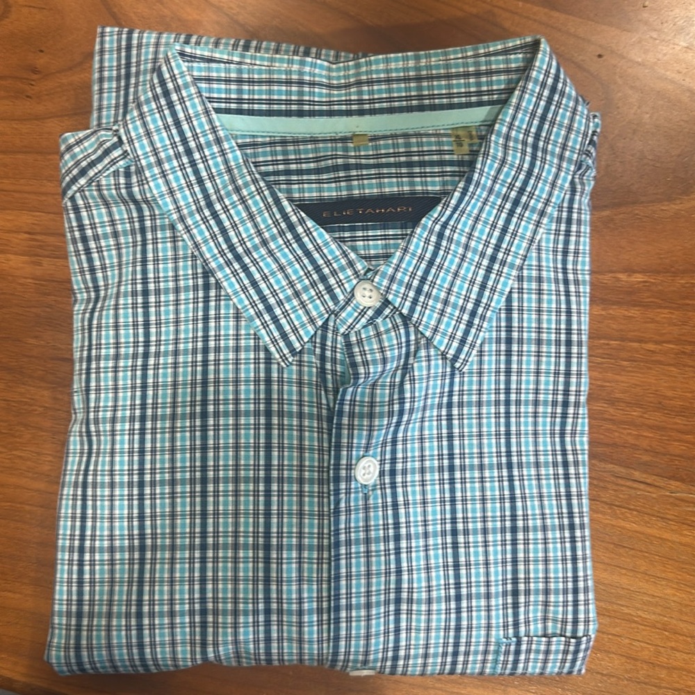 Elie Tahari men’s button down shirt